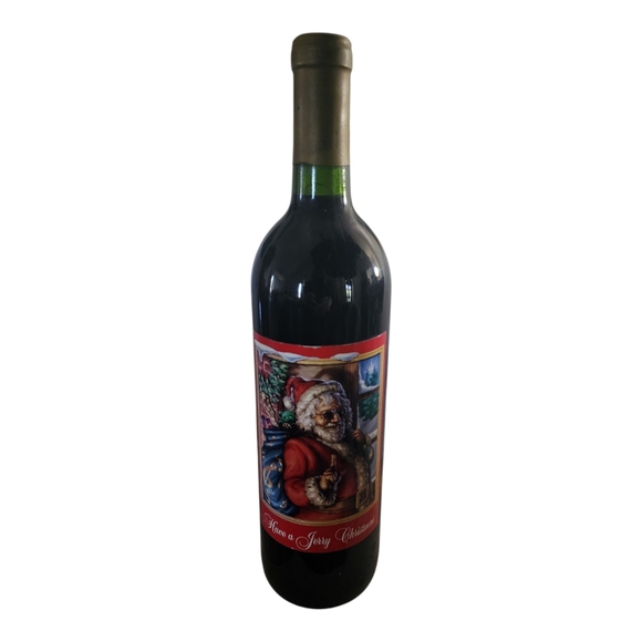 Jerry Garcia GRATEFUL DEAD UNWINE DEALCOHOLIZED 1996 Christmas Sealed - Picture 1 of 3